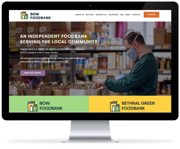 Bow Foodbank | Logic Replace | Portfolio