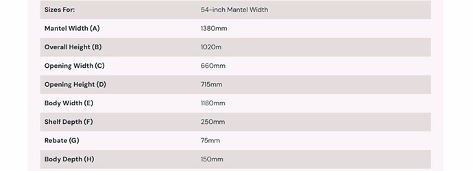 Direct Fireplace product details